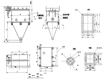 MDC、PDC煤磨布袋收塵器